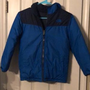 The North Face reversible jacket.